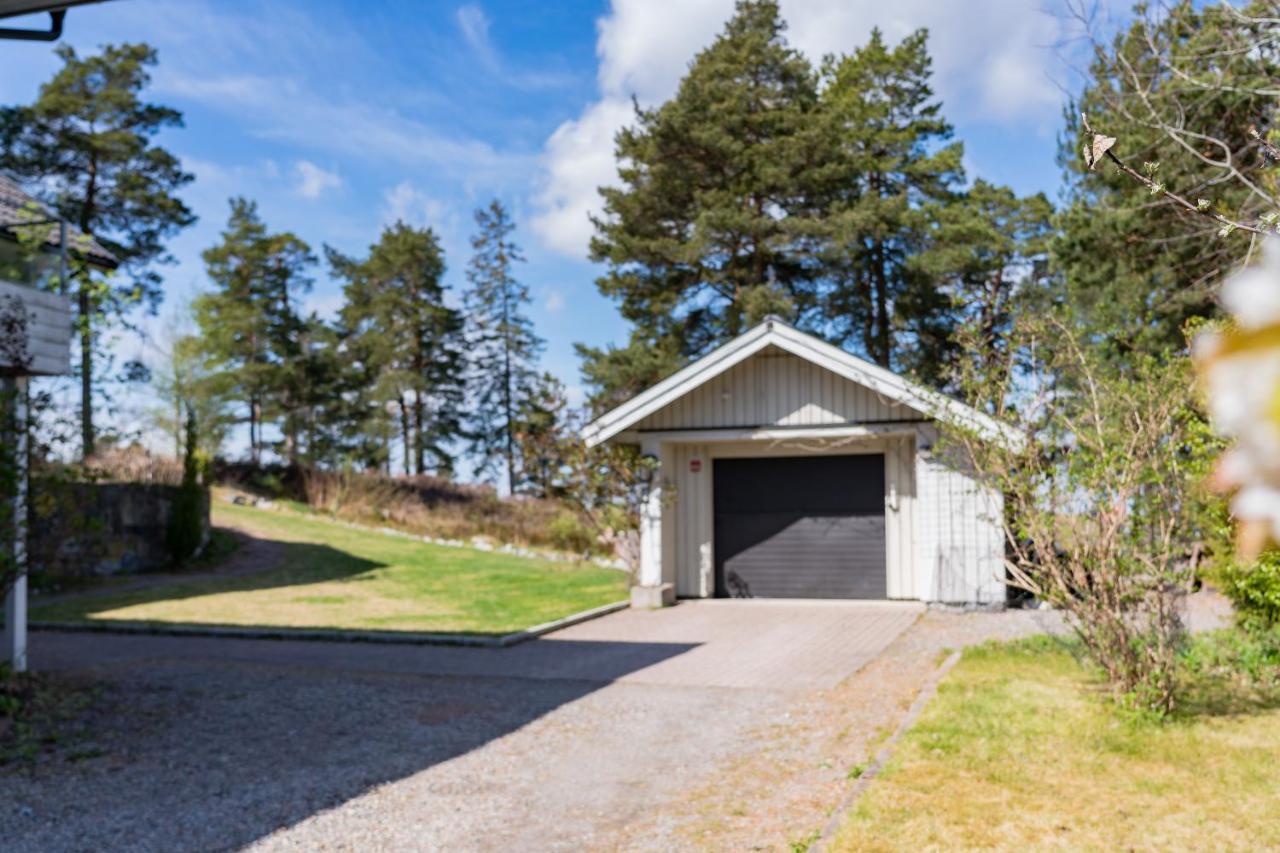 Elegant Home With Stunning Sea View And Garden Stockholm Kültér fotó